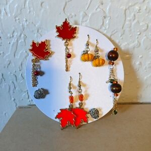 Autumn earrings